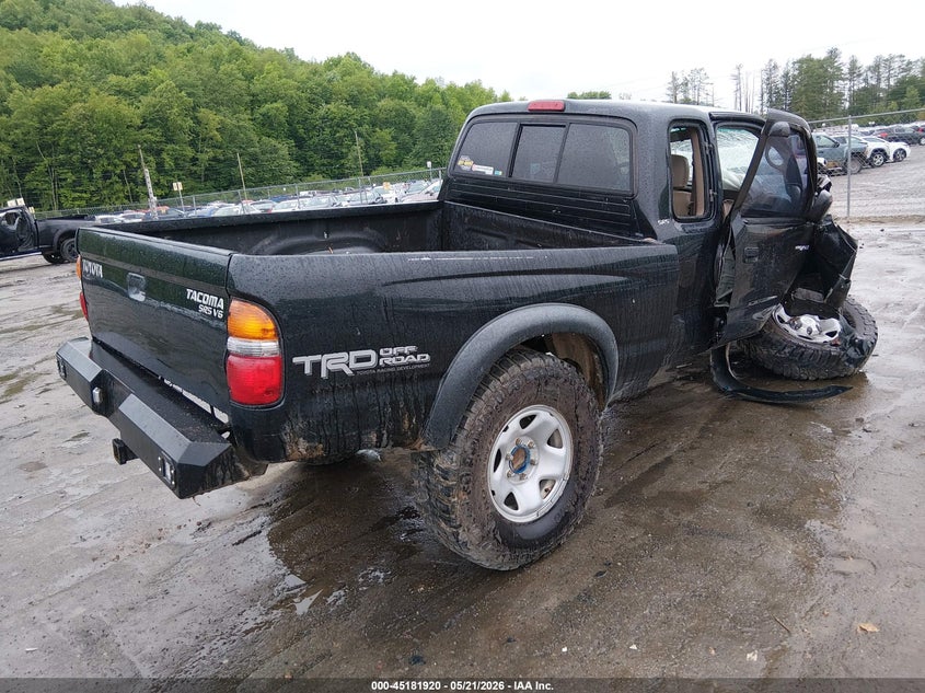2003 Toyota Tacoma VIN 5TEWN72N53Z159694 IAAI salvage auction — RIGHT SIDE, Salvage (West Virginia), sold $1,100 on 2026-07-30 (photo 4)