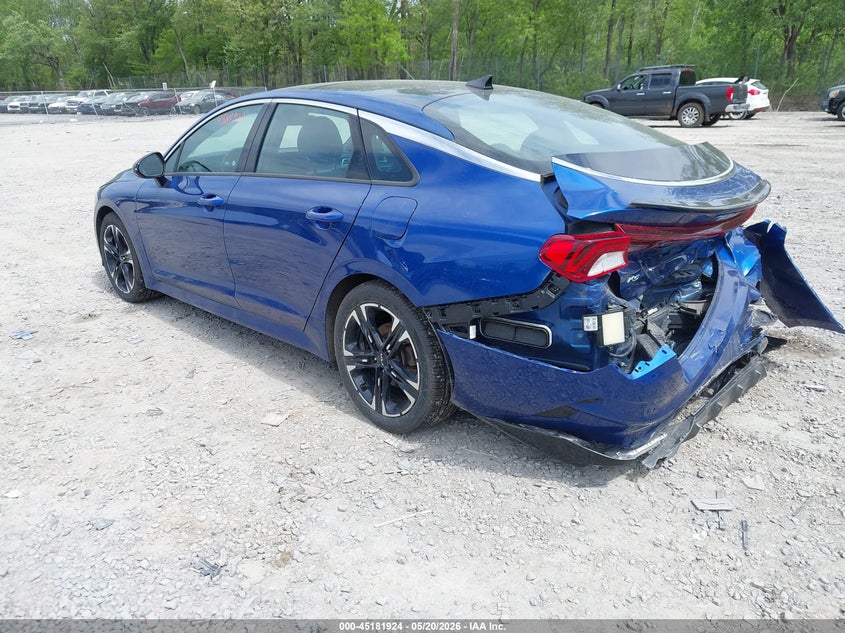 2022 Kia K5 VIN 5XXG64J27NG099006 IAAI salvage auction — REAR END, Mv-907A (New York), sold $4,050 on 2026-07-21 (photo 3)