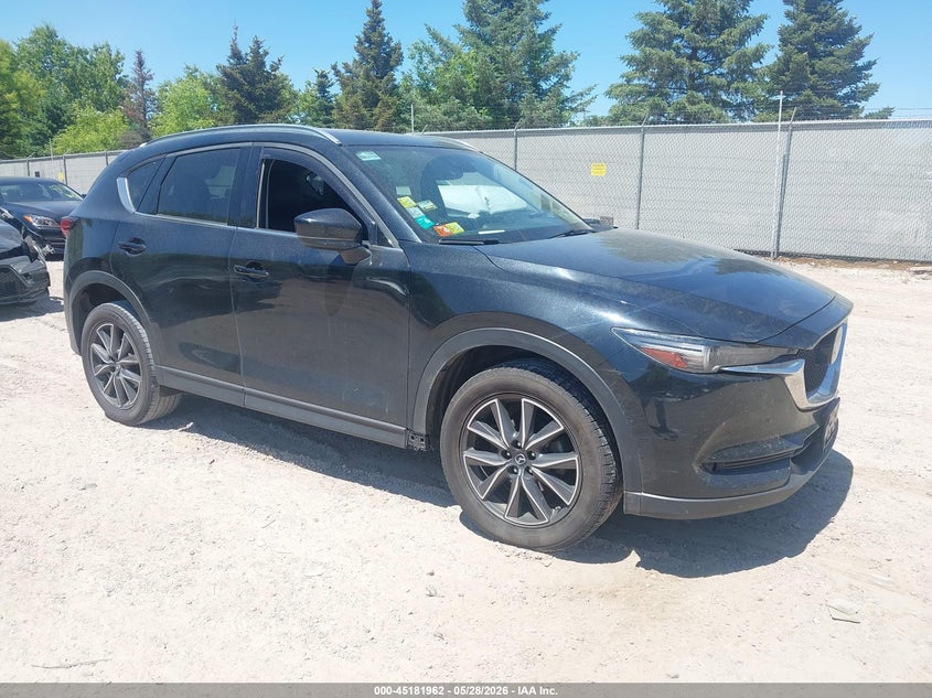 2018 Mazda Cx-5 VIN JM3KFBDM0J0400438 IAAI salvage auction — LEFT & RIGHT, Salvage Title, sold $4,500 on 2026-07-15 (photo 1)