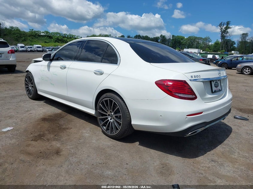 2017 Mercedes-benz E-klasse VIN WDDZF4KB1HA101054 IAAI salvage auction — FRONT END, Salvage (New Jersey), sold $7,300 on 2026-07-30 (photo 3)