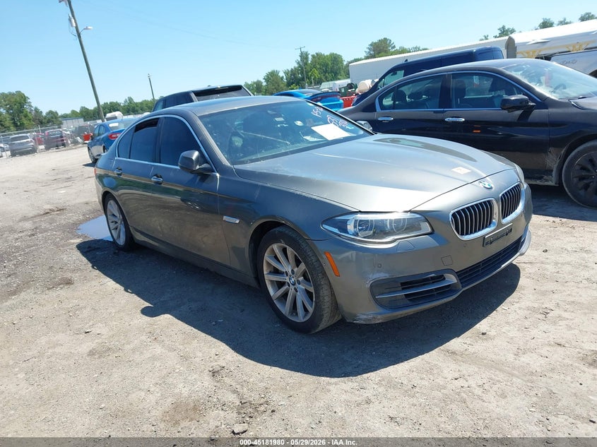 2014 BMW 5er VIN WBA5B3C51ED537370 IAAI salvage auction — REPOSSESSION, Salvage Title, sold $925 on 2026-07-10 (photo 1)