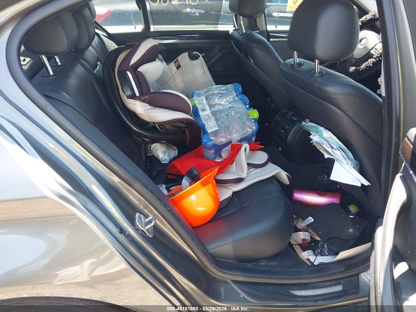 2014 BMW 5er VIN WBA5B3C51ED537370 IAAI salvage auction — REPOSSESSION, Salvage Title, sold $925 on 2026-07-10 (photo 8)