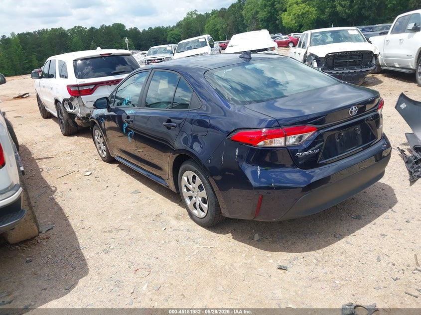 2023 Toyota Corolla VIN 5YFB4MDE6PP002071 IAAI salvage auction — FRONT & REAR, Salvage Title, sold $5,300 on 2026-07-13 (photo 3)