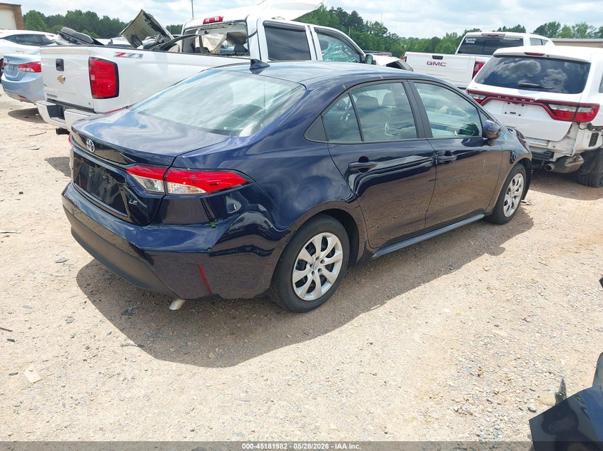 2023 Toyota Corolla VIN 5YFB4MDE6PP002071 IAAI salvage auction — FRONT & REAR, Salvage Title, sold $5,300 on 2026-07-13 (photo 4)