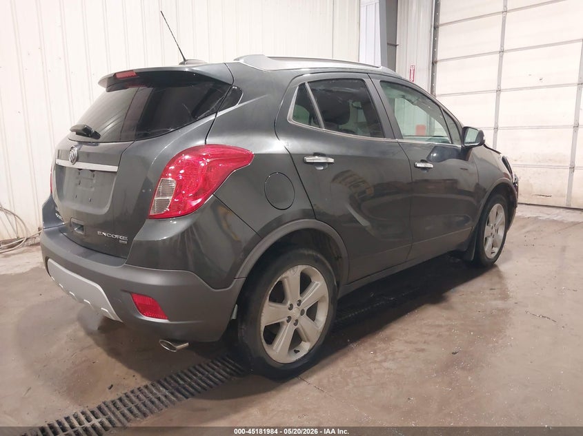 2016 Buick Encore VIN KL4CJGSBXGB732632 IAAI salvage auction — FRONT END, Salvage (Iowa), sold $1,350 on 2026-07-07 (photo 4)