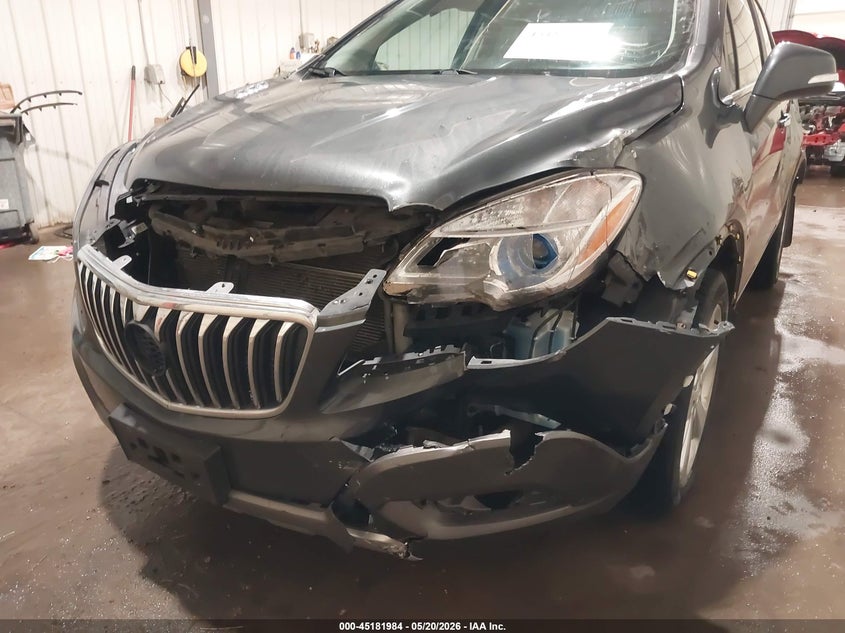 2016 Buick Encore VIN KL4CJGSBXGB732632 IAAI salvage auction — FRONT END, Salvage (Iowa), sold $1,350 on 2026-07-07 (photo 6)