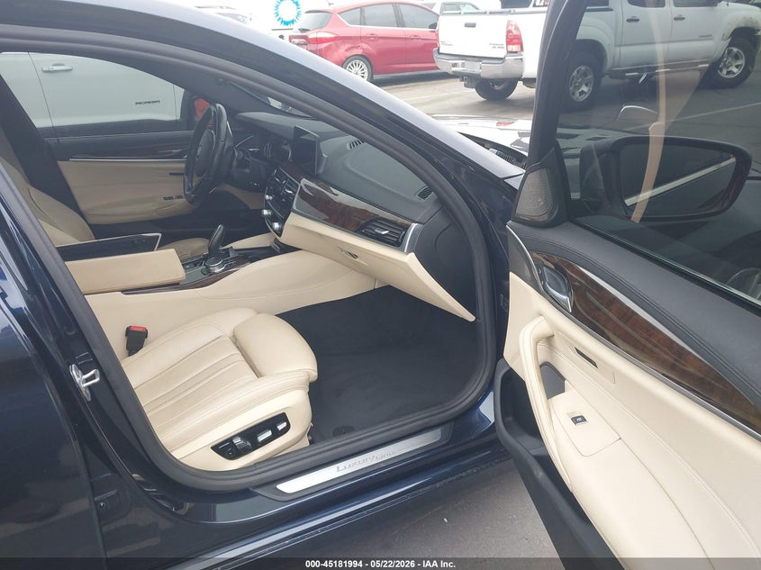 2017 BMW VIN WBAJE5C38HG915235 IAAI salvage auction — LEFT FRONT, Salvage (North Carolina), sold $9,250 on 2026-07-08 (photo 5)