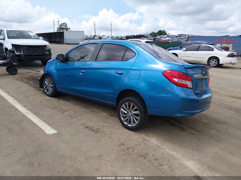 2018 Mitsubishi Mirage VIN ML32F4FJ4JHF09404 IAAI salvage auction — FRONT END, Salvage Title, sold $350 on 2026-08-02 (photo 3)