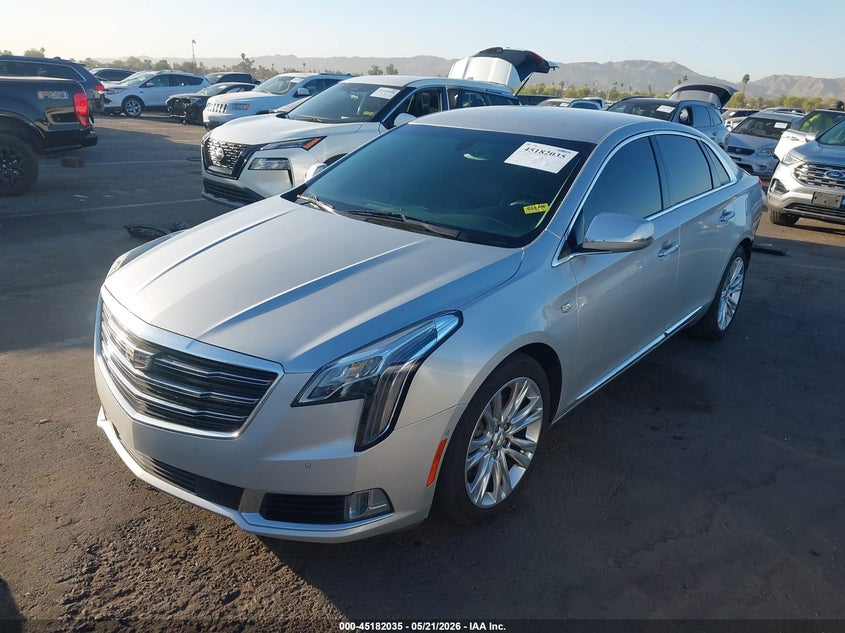 2018 Cadillac Xts VIN 2G61M5S35J9162293 IAAI salvage auction — REAR END, Salvage Title, sold $1,850 on 2026-08-01 (photo 2)