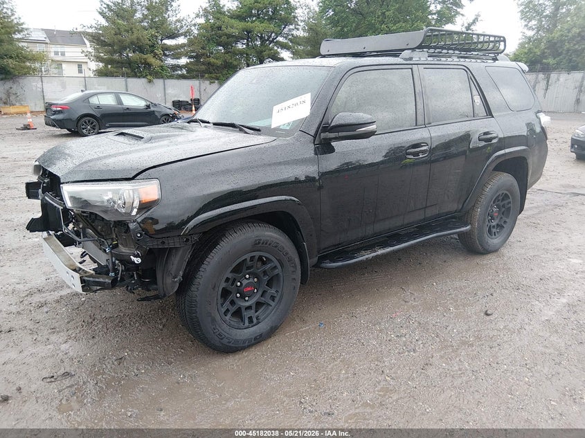 2021 Toyota 4runner VIN JTEHU5JR7M5965458 IAAI salvage auction — FRONT END, Salvage (Idaho), sold $20,400 on 2026-07-10 (photo 2)