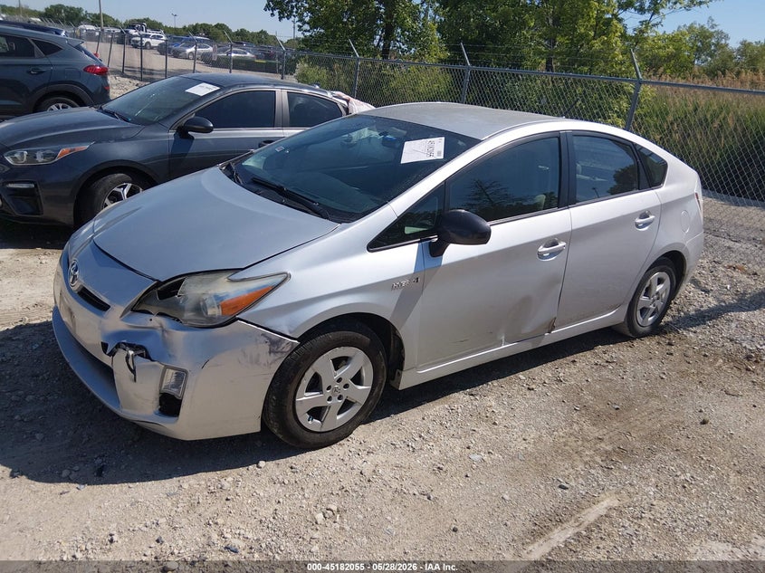 2010 Toyota Prius VIN JTDKN3DU4A0113959 IAAI salvage auction — FRONT END, Salvage (Illinois), sold $750 on 2026-07-17 (photo 2)
