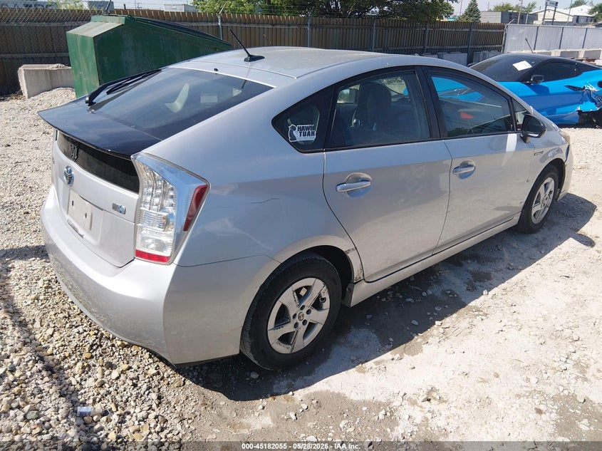2010 Toyota Prius VIN JTDKN3DU4A0113959 IAAI salvage auction — FRONT END, Salvage (Illinois), sold $750 on 2026-07-17 (photo 4)