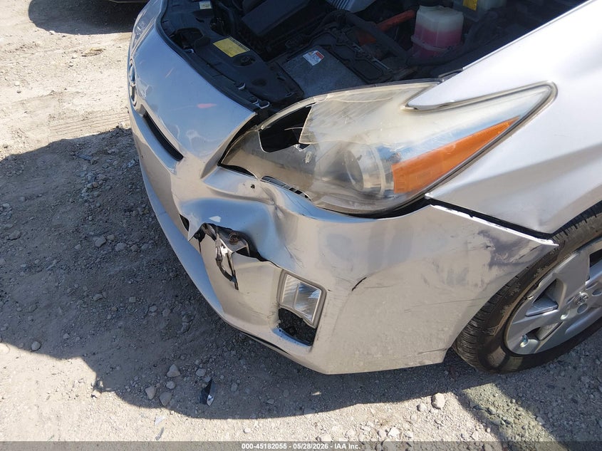 2010 Toyota Prius VIN JTDKN3DU4A0113959 IAAI salvage auction — FRONT END, Salvage (Illinois), sold $750 on 2026-07-17 (photo 6)
