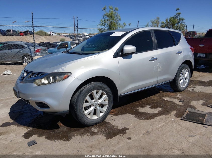 2012 Nissan Murano VIN JN8AZ1MW5CW208931 IAAI salvage auction — LEFT SIDE, Nrc Lienholder Repossession Paperwork (New Mexico), sold $350 on 2026-08-01 (photo 2)