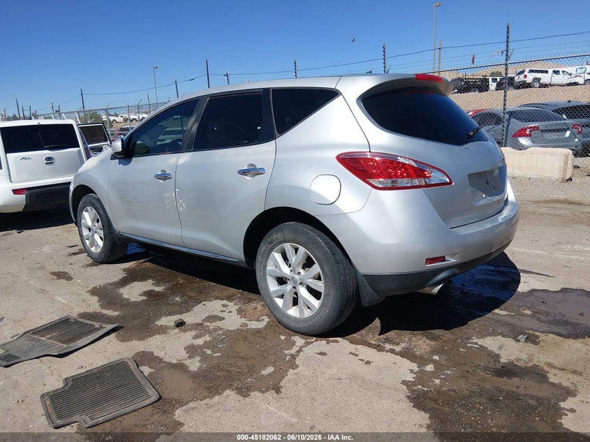 2012 Nissan Murano VIN JN8AZ1MW5CW208931 IAAI salvage auction — LEFT SIDE, Nrc Lienholder Repossession Paperwork (New Mexico), sold $350 on 2026-08-01 (photo 3)