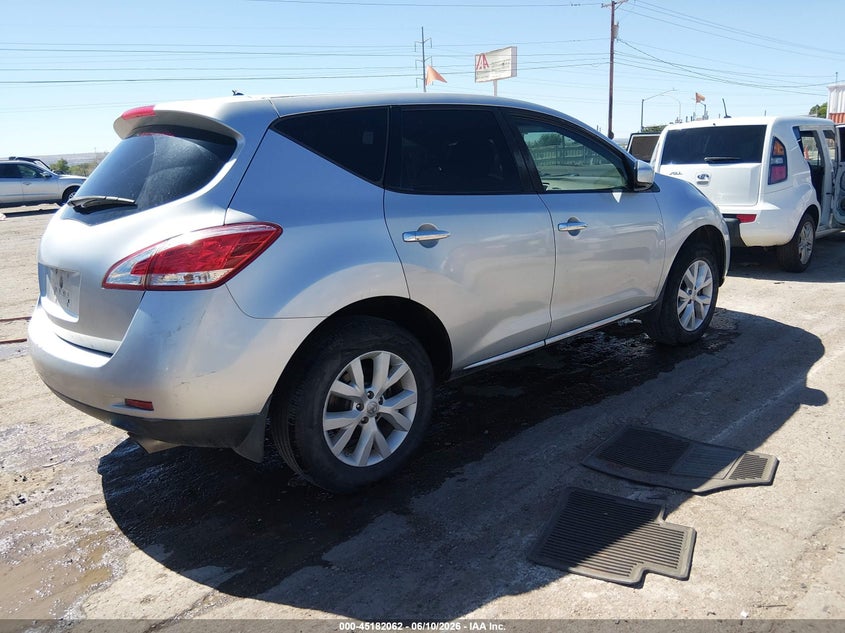 2012 Nissan Murano VIN JN8AZ1MW5CW208931 IAAI salvage auction — LEFT SIDE, Nrc Lienholder Repossession Paperwork (New Mexico), sold $350 on 2026-08-01 (photo 4)