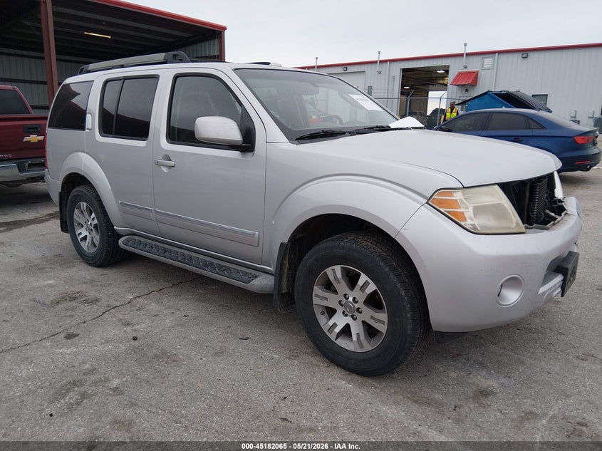 2012 Nissan Pathfinder VIN 5N1AR1NB2CC628893 IAAI salvage auction — FRONT END, Salvage (Missouri), sold $600 on 2026-07-09 (photo 1)