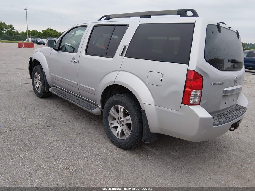 2012 Nissan Pathfinder VIN 5N1AR1NB2CC628893 IAAI salvage auction — FRONT END, Salvage (Missouri), sold $600 on 2026-07-09 (photo 3)