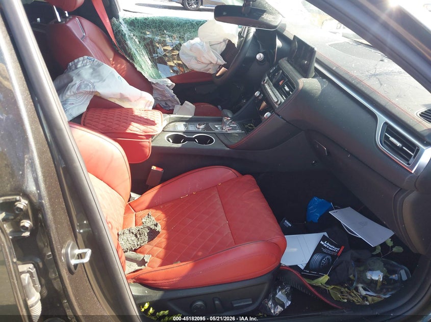 2025 Genesis G70 VIN KMTG54SE5SU156998 IAAI salvage auction — FRONT END, Salvage (California), sold $3,775 on 2026-07-21 (photo 5)