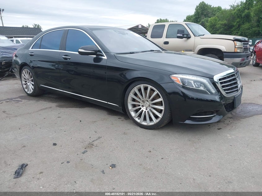 2014 Mercedes-benz S-klasse VIN WDDUG8FB5EA060089 IAAI salvage auction — UNKNOWN, Salvage - Less Than 75% (Maryland), sold $7,375 on 2026-07-17 (photo 1)