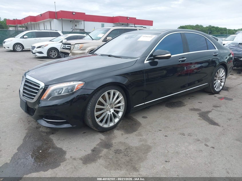 2014 Mercedes-benz S-klasse VIN WDDUG8FB5EA060089 IAAI salvage auction — UNKNOWN, Salvage - Less Than 75% (Maryland), sold $7,375 on 2026-07-17 (photo 2)