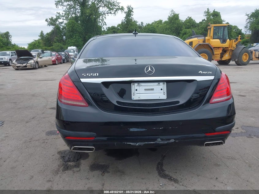 2014 Mercedes-benz S-klasse VIN WDDUG8FB5EA060089 IAAI salvage auction — UNKNOWN, Salvage - Less Than 75% (Maryland), sold $7,375 on 2026-07-17 (photo 6)