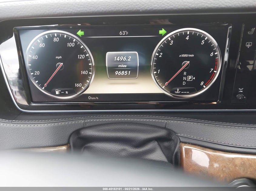2014 Mercedes-benz S-klasse VIN WDDUG8FB5EA060089 IAAI salvage auction — UNKNOWN, Salvage - Less Than 75% (Maryland), sold $7,375 on 2026-07-17 (photo 7)