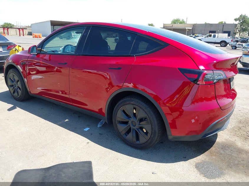 2024 Tesla Model y VIN 7SAYGDED8RF106294 IAAI salvage auction — LEFT FRONT, Salvage (California), sold $10,650 on 2026-07-09 (photo 3)