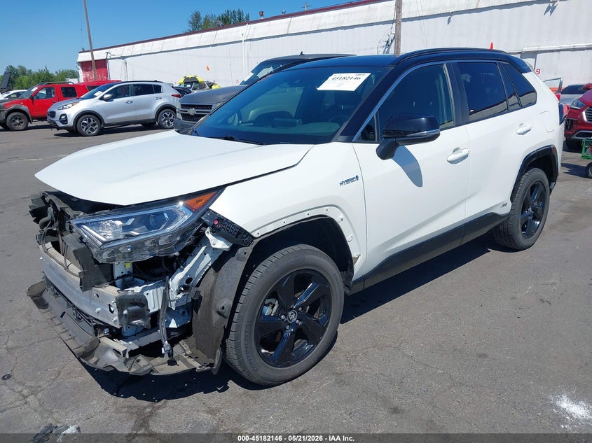2019 Toyota Rav 4 VIN JTMEWRFV4KD506468 IAAI salvage auction — RIGHT FRONT, Salvage (Oregon), sold $12,400 on 2026-07-09 (photo 2)