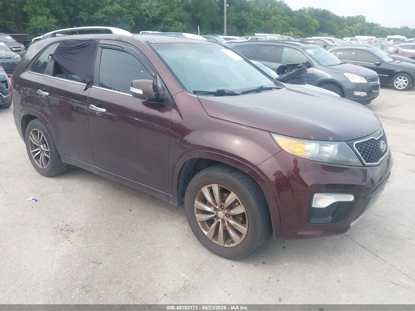 2012 Kia Sorento VIN 5XYKW4A24CG261774 IAAI salvage auction — NORMAL WEAR, Original (Texas), sold $1,325 on 2026-07-13 (photo 1)