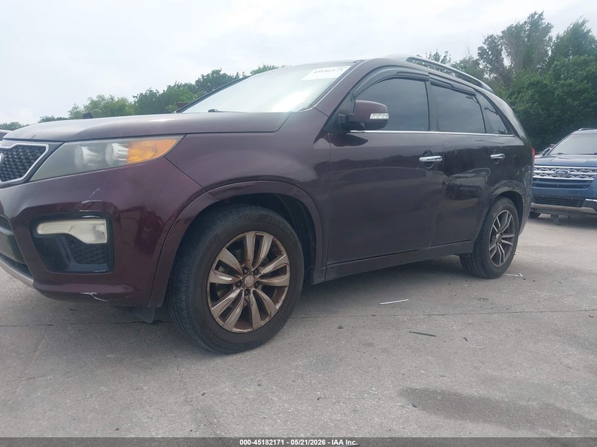 2012 Kia Sorento VIN 5XYKW4A24CG261774 IAAI salvage auction — NORMAL WEAR, Original (Texas), sold $1,325 on 2026-07-13 (photo 2)