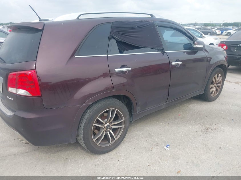 2012 Kia Sorento VIN 5XYKW4A24CG261774 IAAI salvage auction — NORMAL WEAR, Original (Texas), sold $1,325 on 2026-07-13 (photo 4)