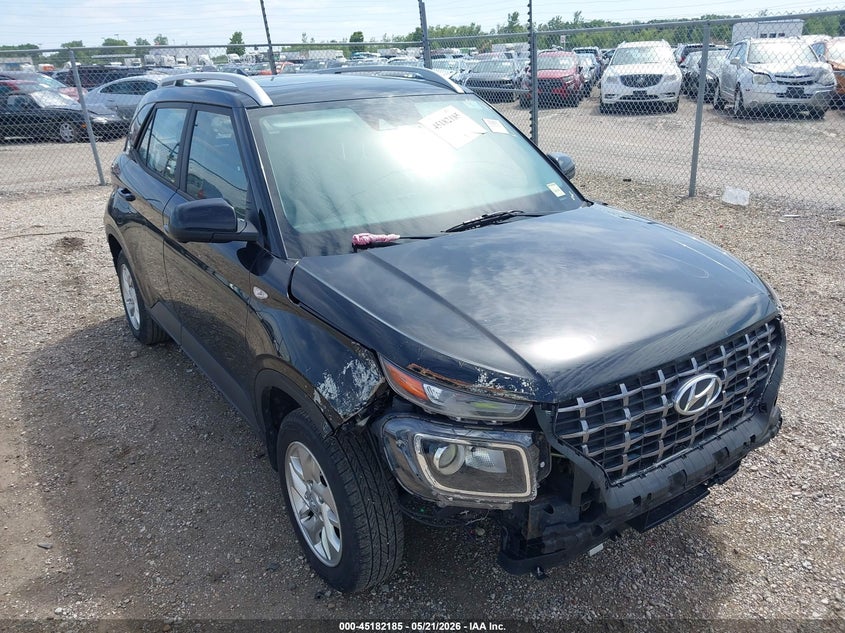 2020 Hyundai Venue VIN KMHRC8A37LU029767 IAAI salvage auction — FRONT END, Salvage (Texas), sold $2,650 on 2026-07-08 (photo 1)
