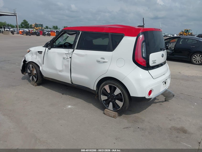 2018 Kia Soul VIN KNDJP3A55J7599742 IAAI salvage auction — ROLLOVER, Salvage (Texas), sold $1,350 on 2026-07-29 (photo 3)