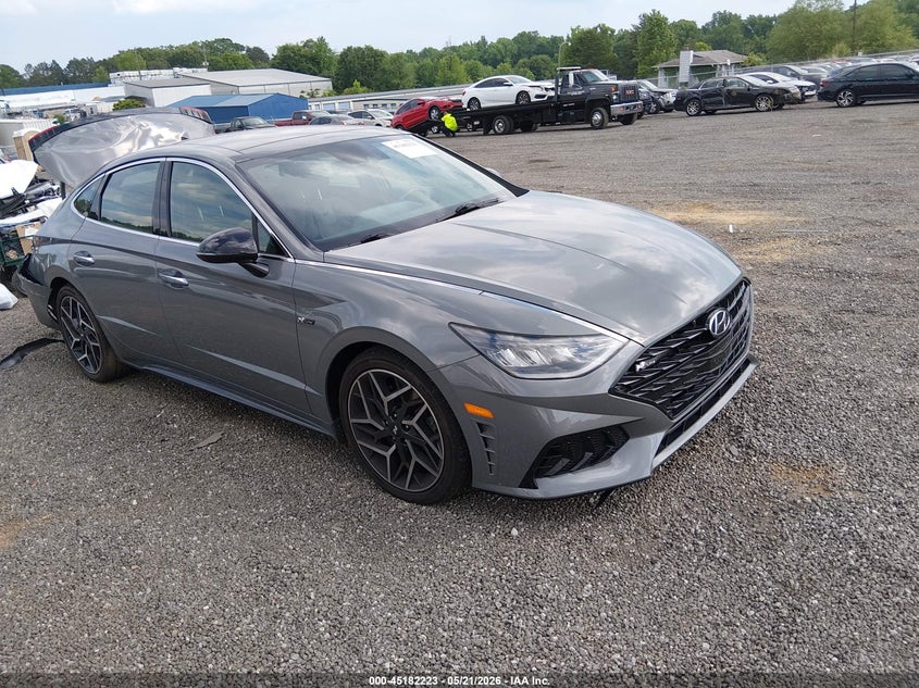 2023 Hyundai Sonata VIN KMHL14JC4PA256703 IAAI salvage auction — REAR END, Salvage (South Carolina), sold $6,600 on 2026-07-14 (photo 1)
