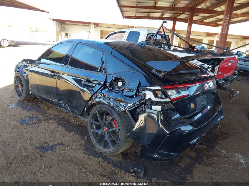 2023 Honda Civic type r VIN JHMFL5G44PX002647 IAAI salvage auction — FRONT & REAR, Salvage (Arizona), sold $8,500 on 2026-07-21 (photo 3)