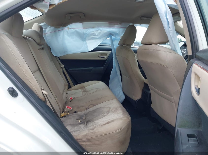 2016 Toyota Corolla VIN 5YFBURHE5GP566205 IAAI salvage auction — FRONT END, Salvage (Texas), sold $950 on 2026-07-15 (photo 8)