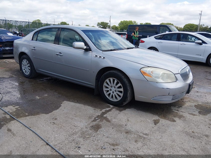 2007 Buick Lucerne VIN 1G4HP57227U170216 IAAI salvage auction — HAIL, Salvage (Kansas), sold $450 on 2026-07-10 (photo 1)