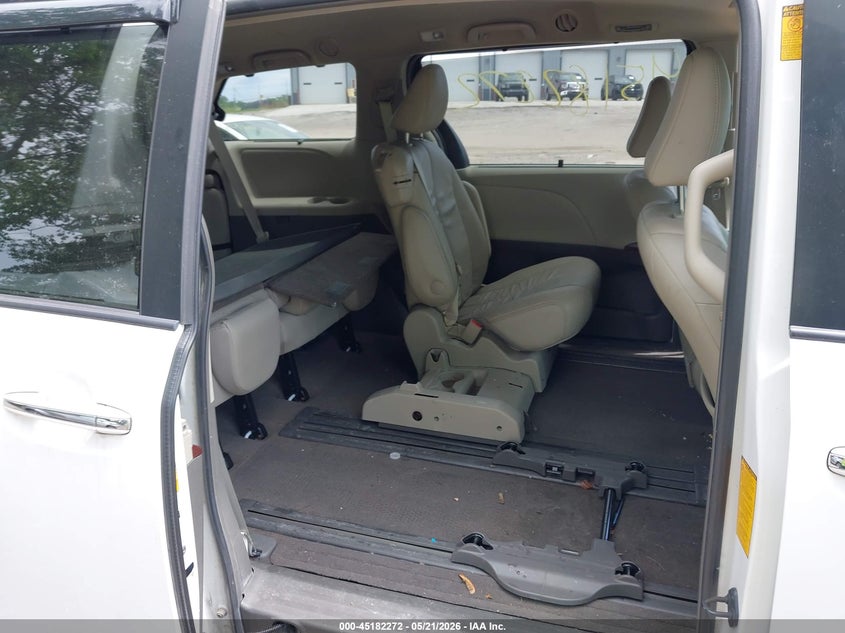 2013 Toyota Sienna VIN 5TDYK3DC7DS365992 IAAI salvage auction — WATER/FLOOD, Salvage (Indiana), sold $2,625 on 2026-07-08 (photo 8)