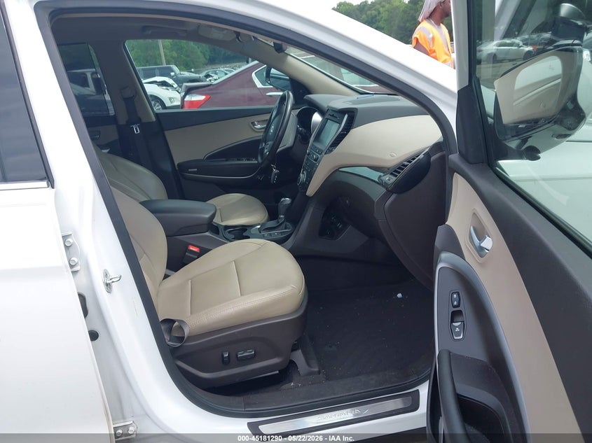2017 Hyundai Santa fe VIN 5XYZU3LB1HG416882 IAAI salvage auction — REAR END, Salvage (Georgia), sold $25 on 2026-07-29 (photo 5)