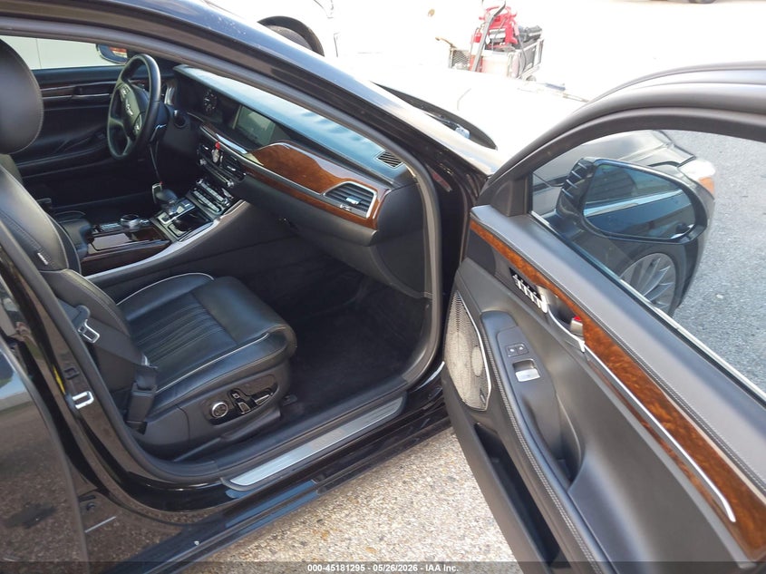 2018 Genesis G90 VIN KMHG54JH8JU040943 IAAI salvage auction — FRONT END, Original (Texas), sold $3,150 on 2026-07-29 (photo 5)