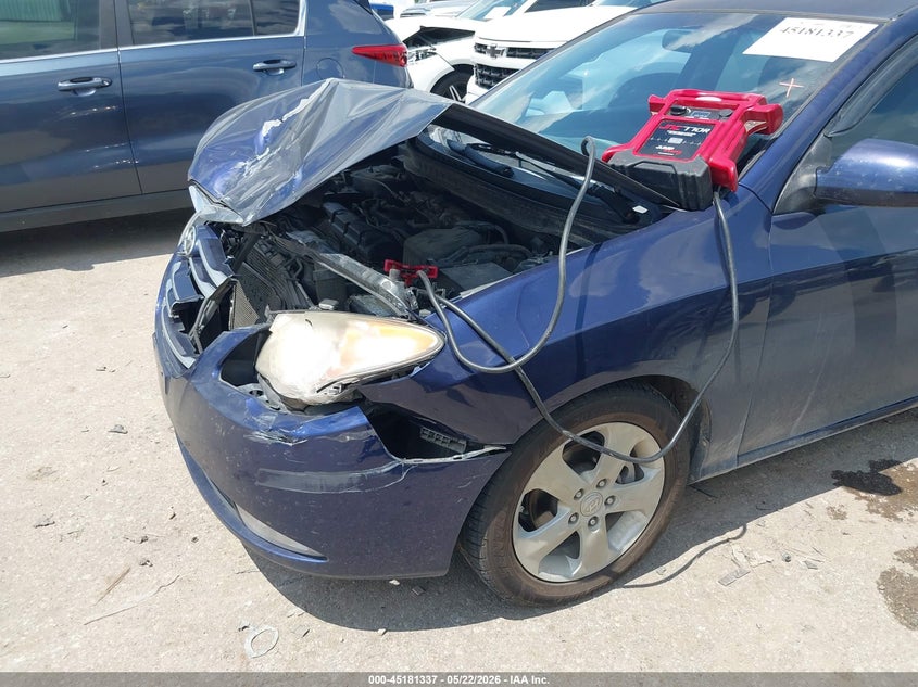 2010 Hyundai Elantra VIN KMHDU4AD5AU022905 IAAI salvage auction — FRONT END, Salvage (Texas), sold $350 on 2026-07-15 (photo 6)