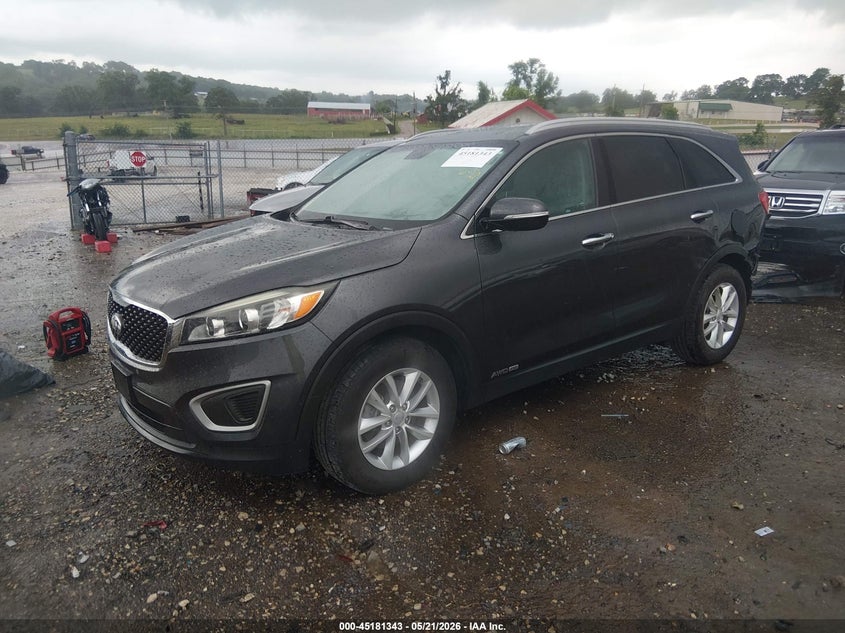 2018 Kia Sorento VIN 5XYPGDA59JG419746 IAAI salvage auction — REAR END, Clear (Arkansas), sold $1,550 on 2026-08-02 (photo 2)