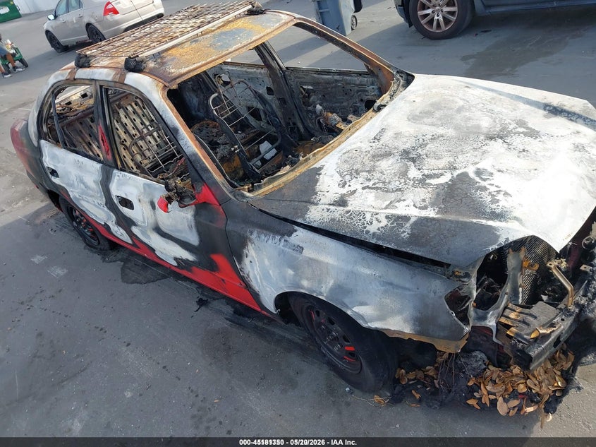 2003 Hyundai Accent VIN KMHCG45C63U424620 IAAI salvage auction — BURN, Salvage (Idaho), sold $25 on 2026-07-06 (photo 6)