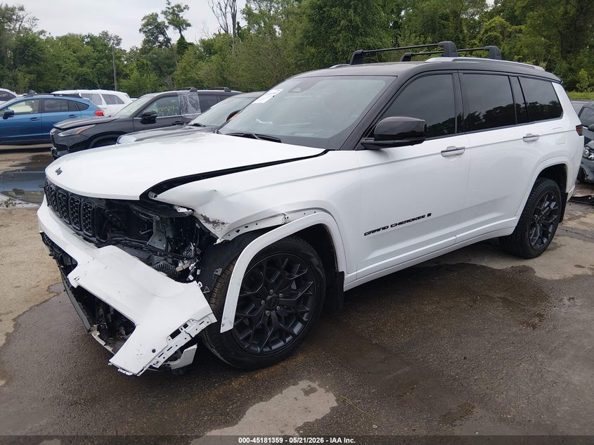 2023 Jeep Grand cherokee VIN 1C4RJKET0P8703743 IAAI salvage auction — FRONT END, Salvage (Kansas), sold $22,775 on 2026-07-21 (photo 2)