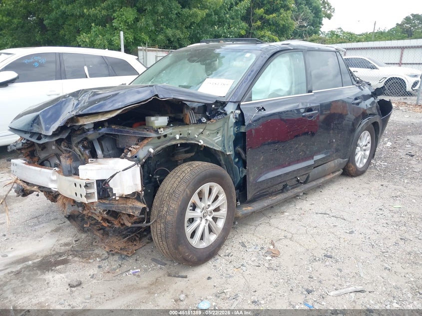 2026 Toyota Highlander VIN 5TDACAB53TS078574 IAAI salvage auction — ALL OVER, Salvage (Idaho), sold $3,150 on 2026-07-29 (photo 2)