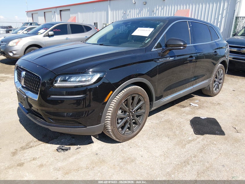 2021 Lincoln Nautilus VIN 2LMPJ8K90MBL02169 IAAI salvage auction — HAIL, Salvage (Kansas), sold $11,775 on 2026-07-31 (photo 2)