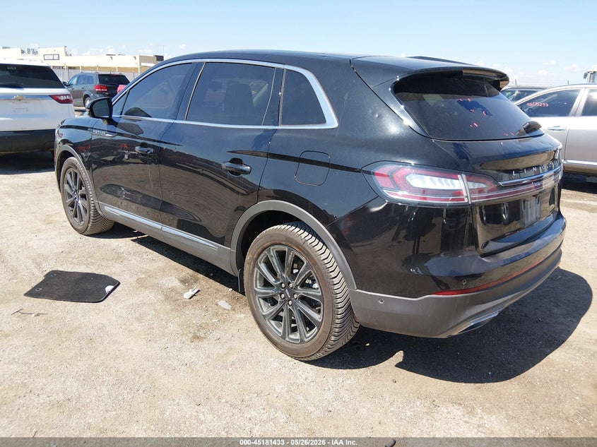 2021 Lincoln Nautilus VIN 2LMPJ8K90MBL02169 IAAI salvage auction — HAIL, Salvage (Kansas), sold $11,775 on 2026-07-31 (photo 3)