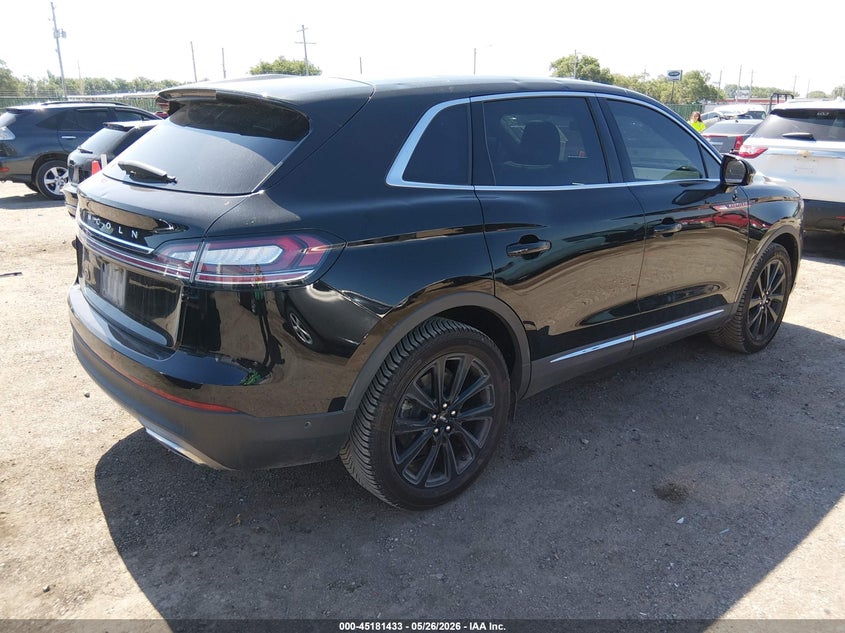 2021 Lincoln Nautilus VIN 2LMPJ8K90MBL02169 IAAI salvage auction — HAIL, Salvage (Kansas), sold $11,775 on 2026-07-31 (photo 4)