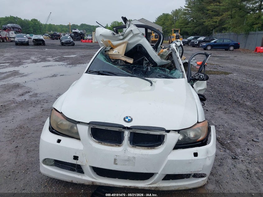 2007 BMW 3 series VIN WBAVC73567KP34862 IAAI salvage auction — ALL OVER, Salvage (Pennsylvania), sold $275 on 2026-07-07 (photo 6)